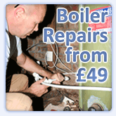 Boiler repairs from £49
